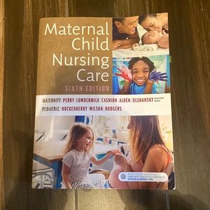 Maternal. Hold Nursing Care Book